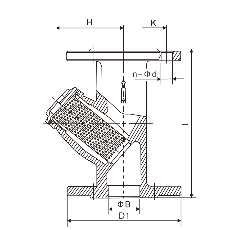 黃銅法(fǎ)蘭過濾器(圖(tu)1)