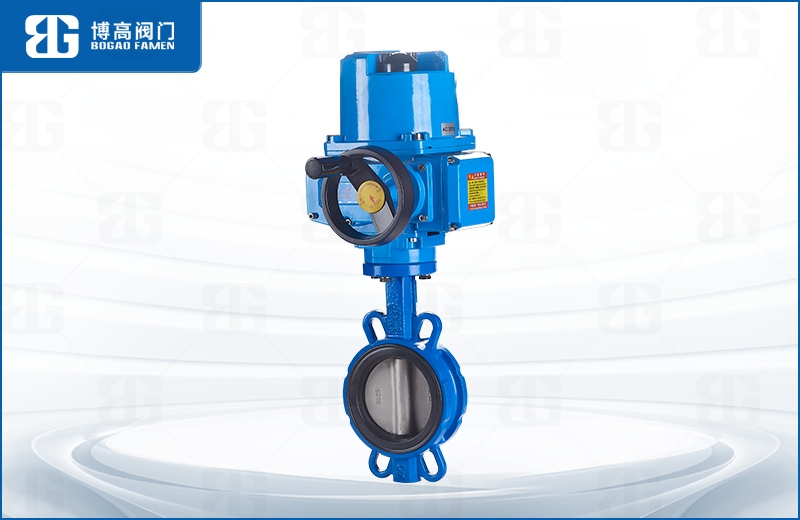 電動對夾式中(zhōng)線蝶閥