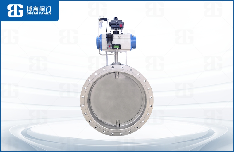 氣動通風法蘭(lan)蝶閥