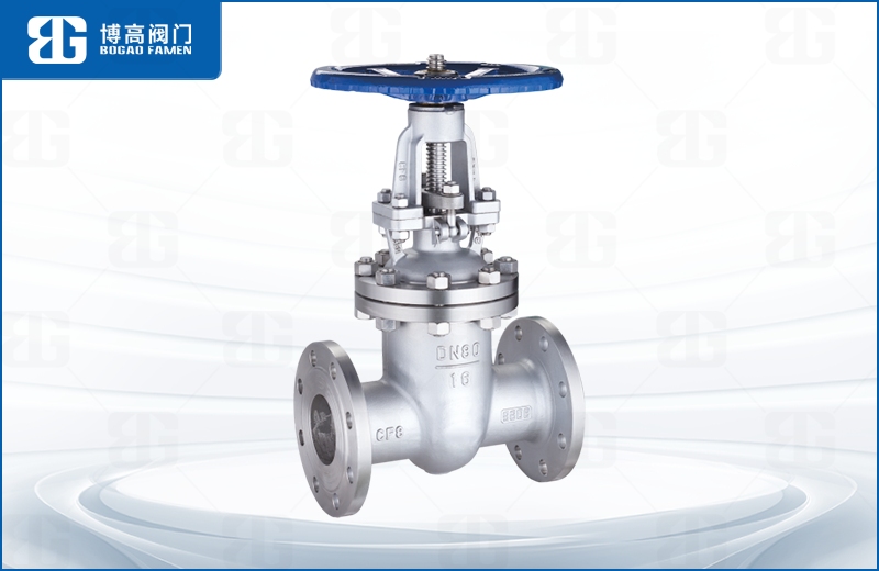 不鏽鋼(gang)楔式法(fǎ)蘭閘閥(fa)