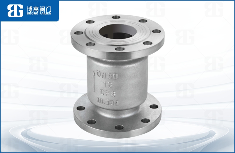 不(bú)鏽鋼立式止回閥(fa)